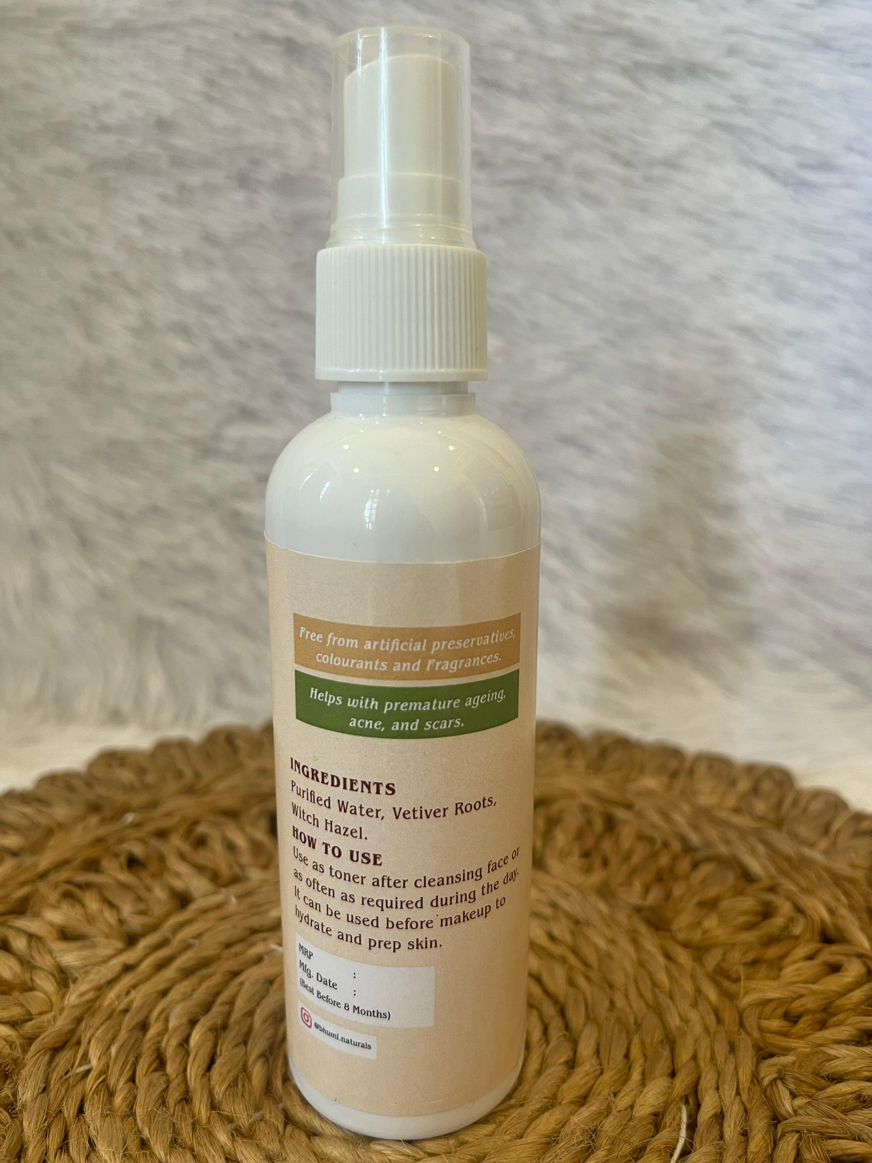 Vetiver Face Toner - 100ml Vetiver Face Toner - 100ml