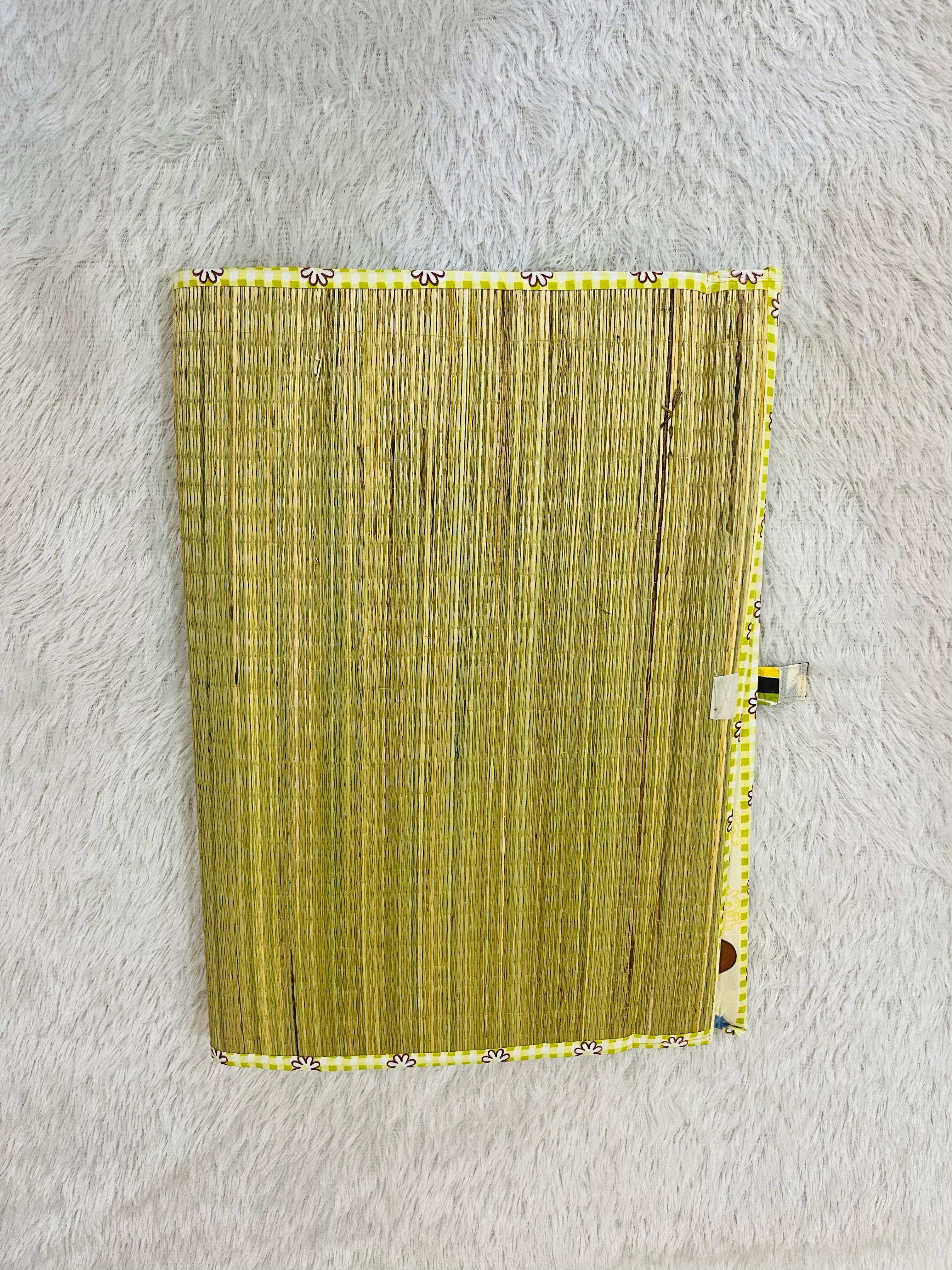 Korai Mat Baby Bed – Handcrafted Foldable River Grass Cushion Bed (2x3 ft) - Pack of 1 Korai Mat Baby Bed – Handcrafted Foldable River Grass Cushion Bed (2x3 ft) - Pack of 1