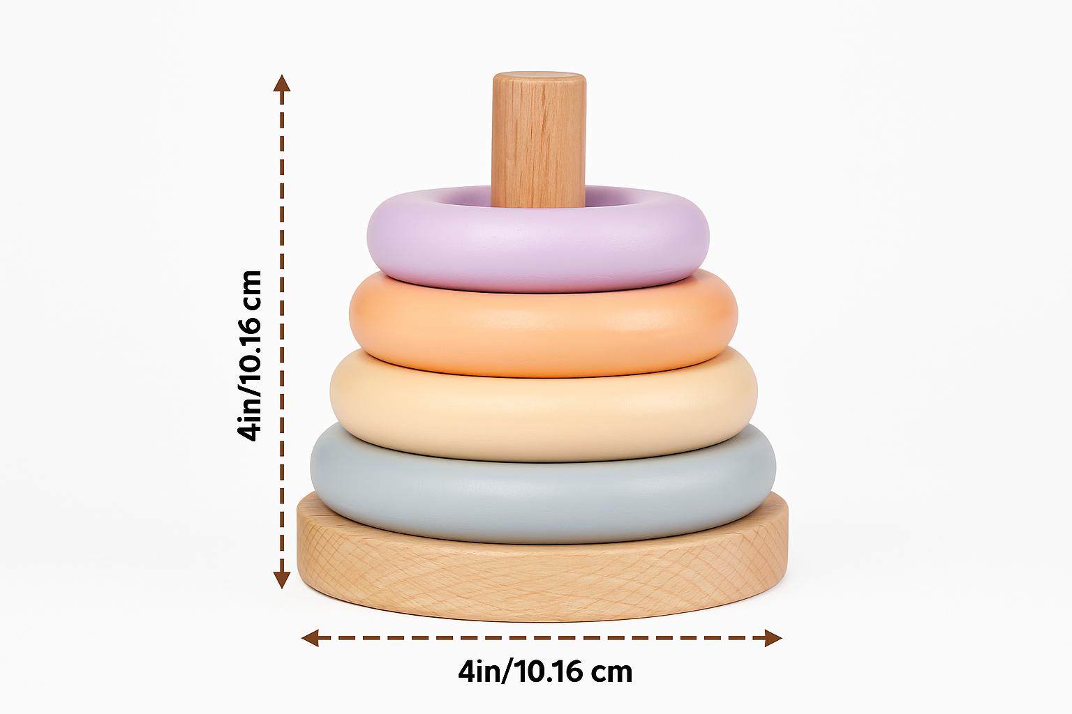 Wooden Stacking Rings Wooden Stacking Rings