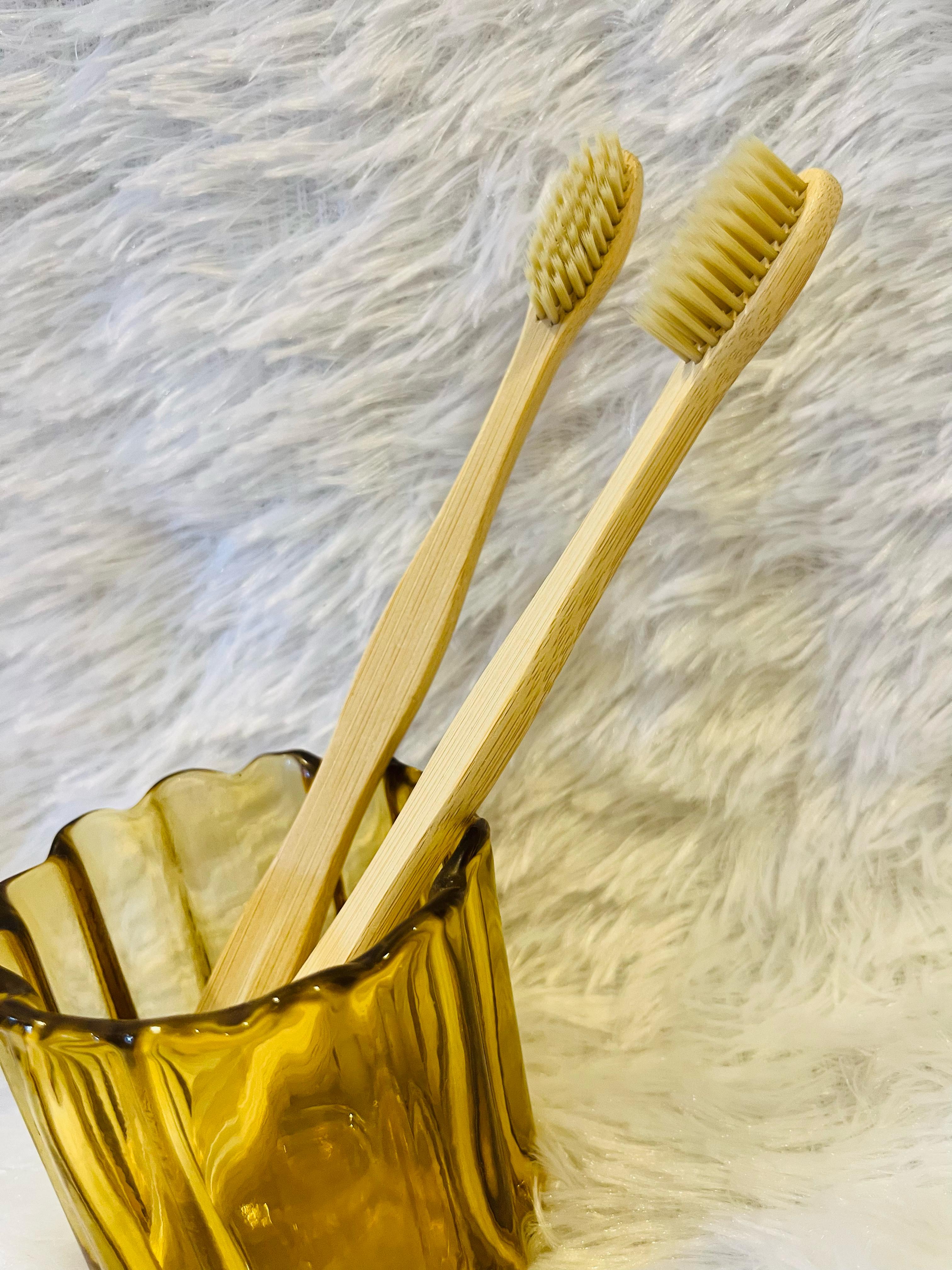 Bamboo Adult Toothbrush- Ultrasoft Bristles - Pack of 1 Bamboo Adult Toothbrush- Ultrasoft Bristles - Pack of 1